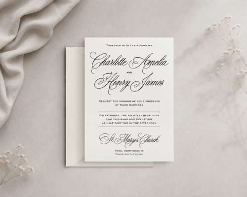 Victoria Invitation