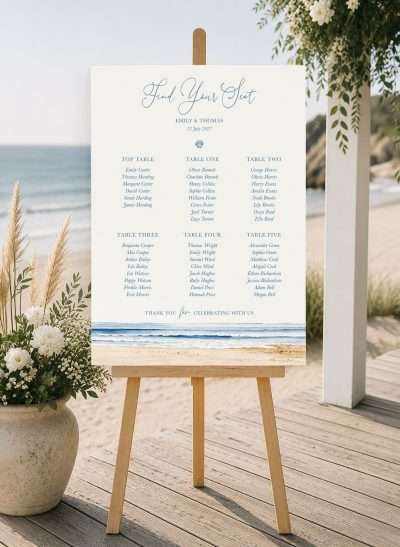 Cove Seating Plan