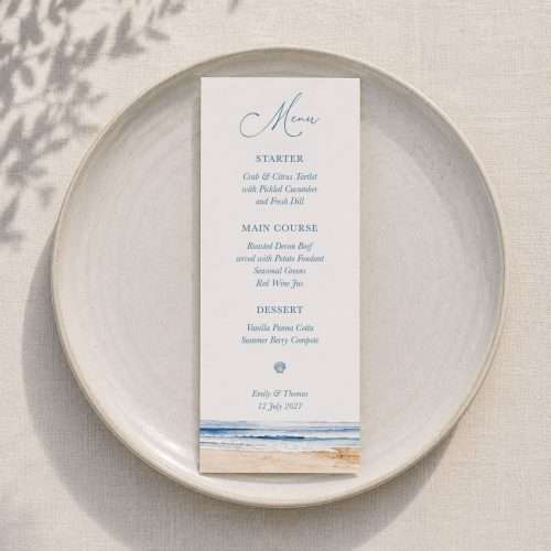 Cove Menu