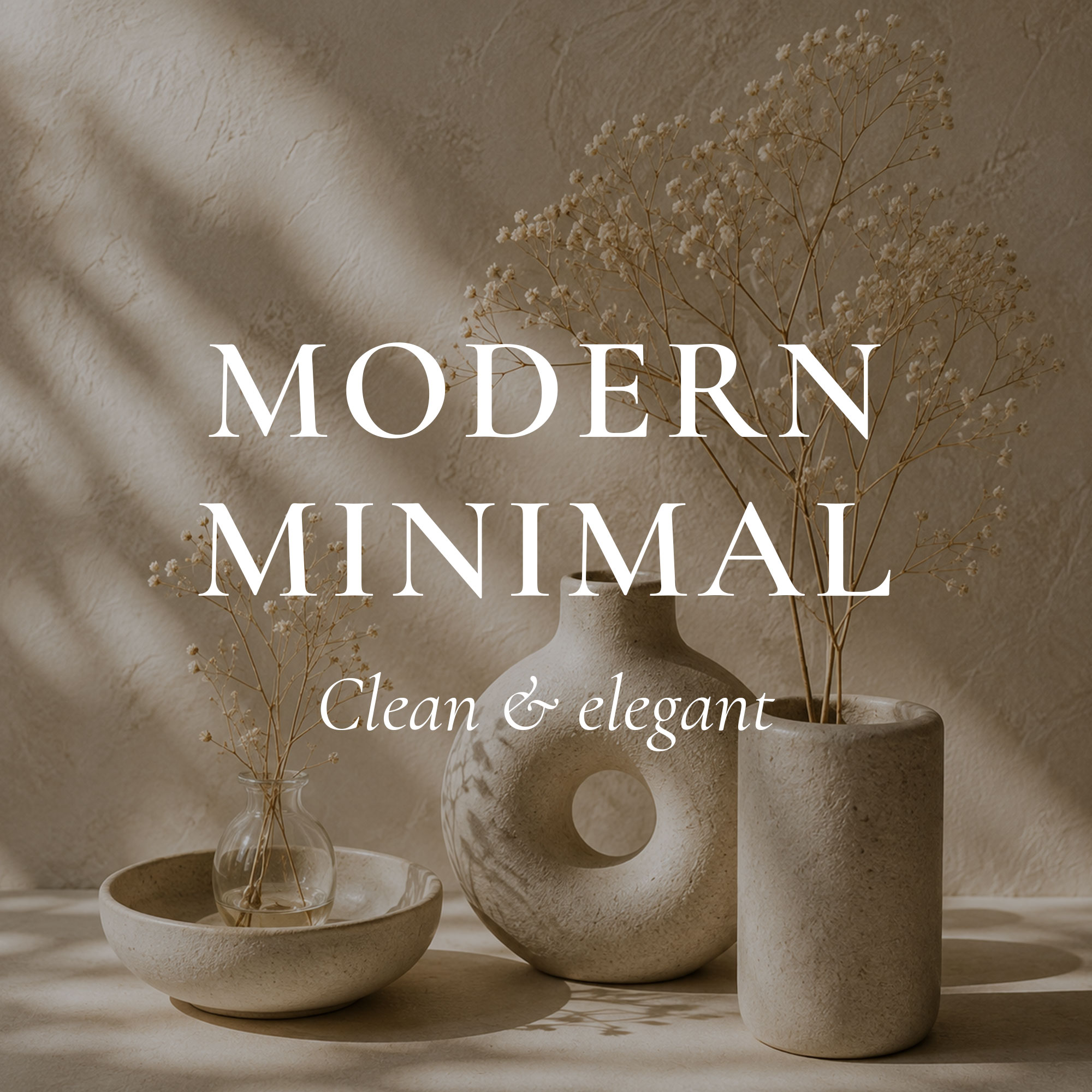 modern minimal tiima